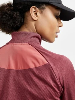 Women's Core Trim Thermal Midlayer - GREY MELANGE