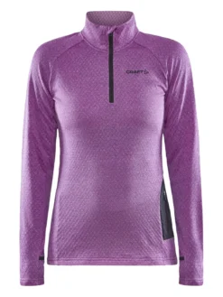 Women's Core Trim Thermal Midlayer - GREY MELANGE