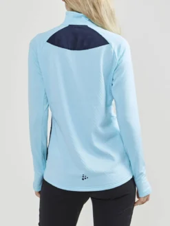 Women's Core Trim Thermal Midlayer - GREY MELANGE