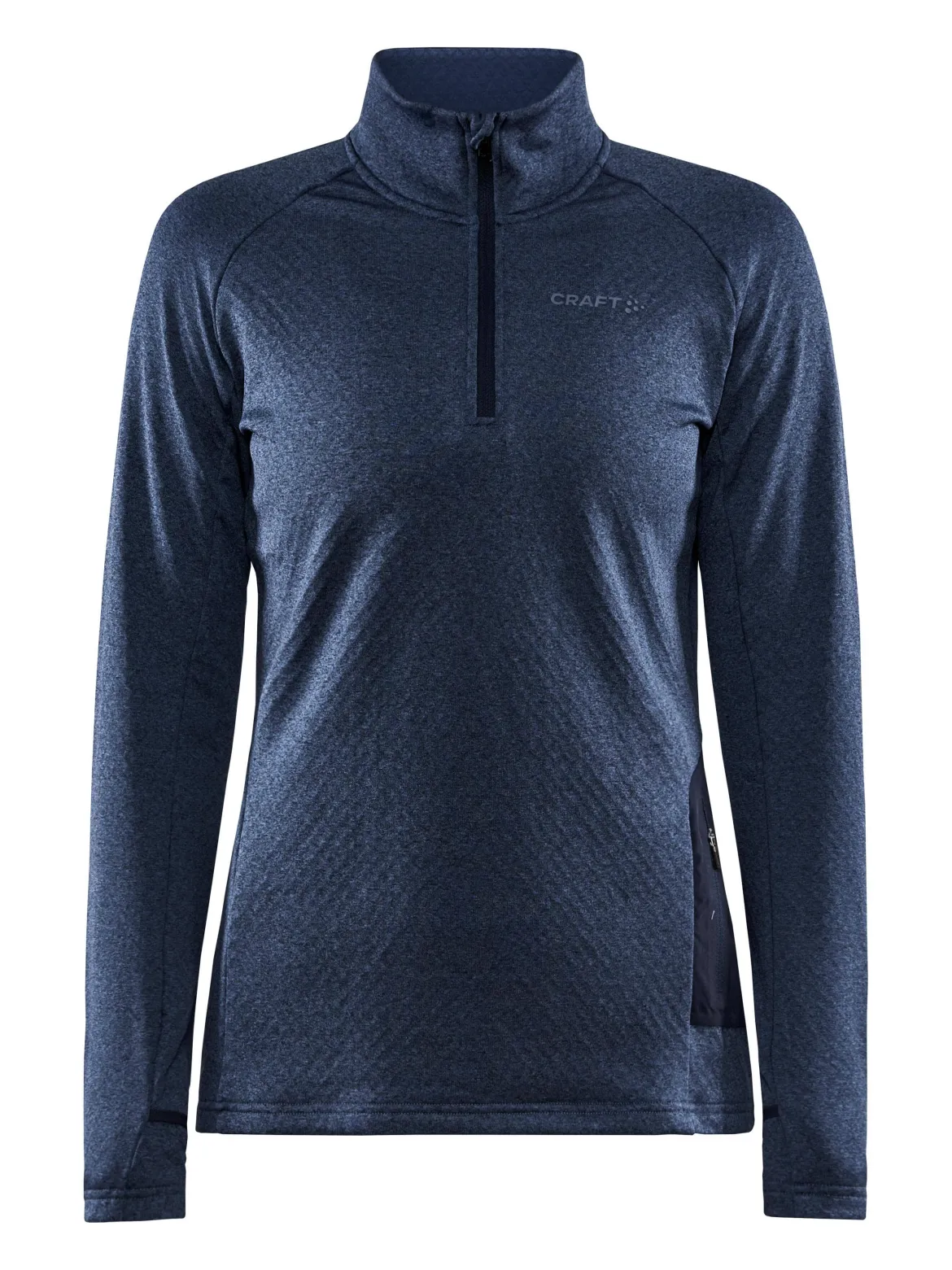 Women's Core Trim Thermal Midlayer - GREY MELANGE