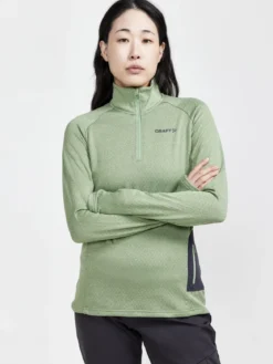 Women's Core Trim Thermal Midlayer - GREY MELANGE