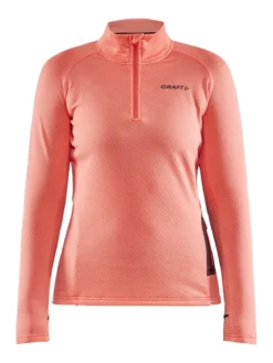 Women's Core Trim Thermal Midlayer - TRACE MELANGE