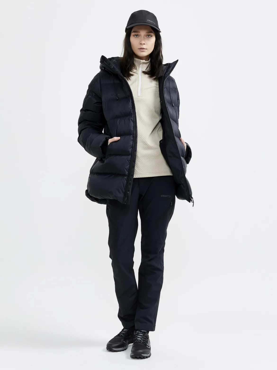 Women's Core Trim Thermal Midlayer - CROCK-MELANGE