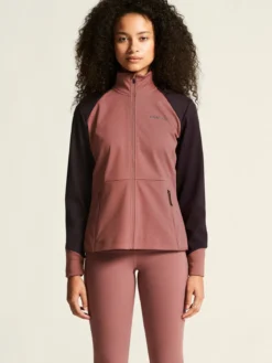 Women's Core XC Training Jacket - Rose Brown/DK Plum
