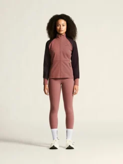 Women's Core XC Training Jacket - Rose Brown/DK Plum