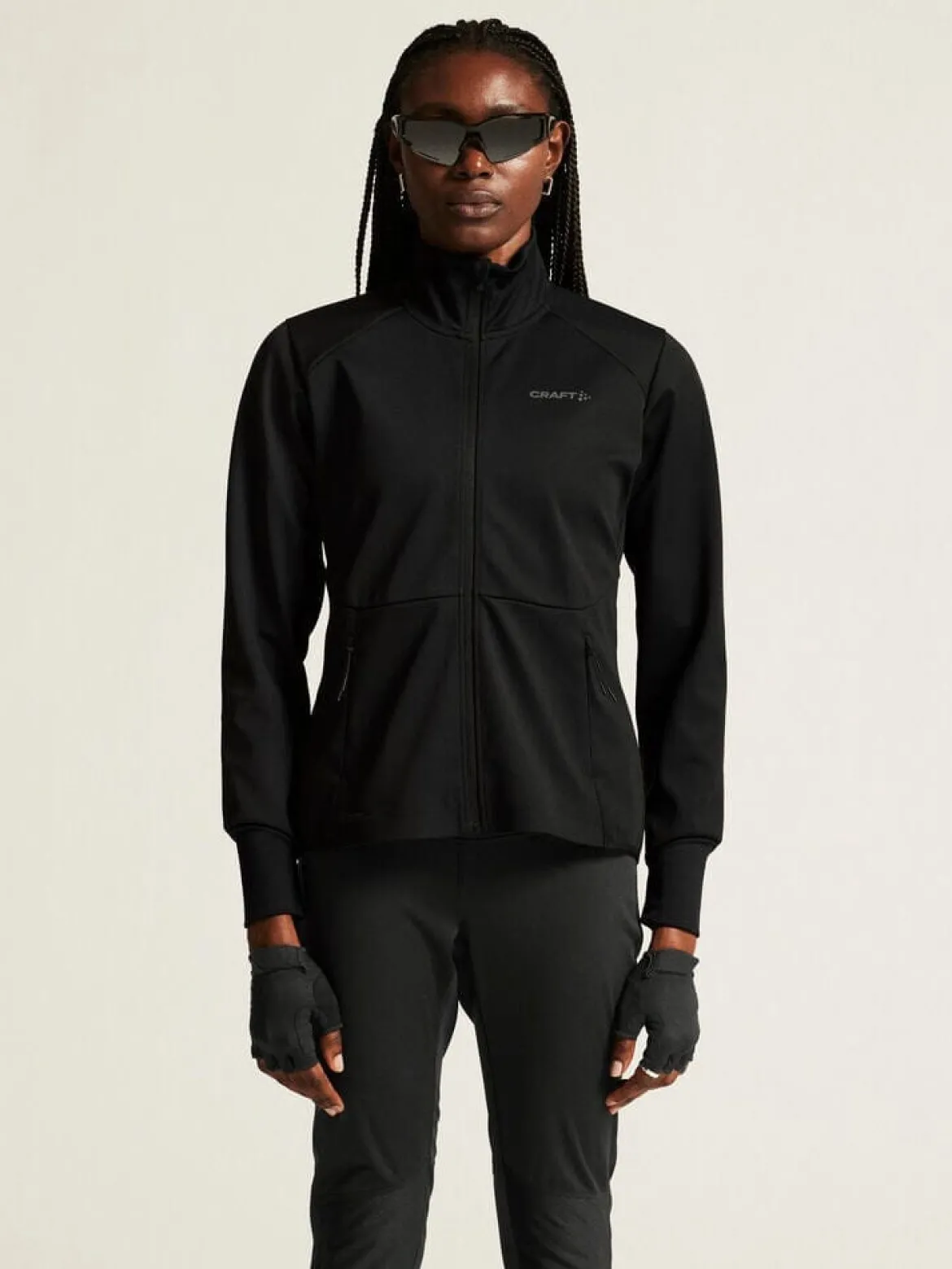 Women's Core XC Training Jacket - Black