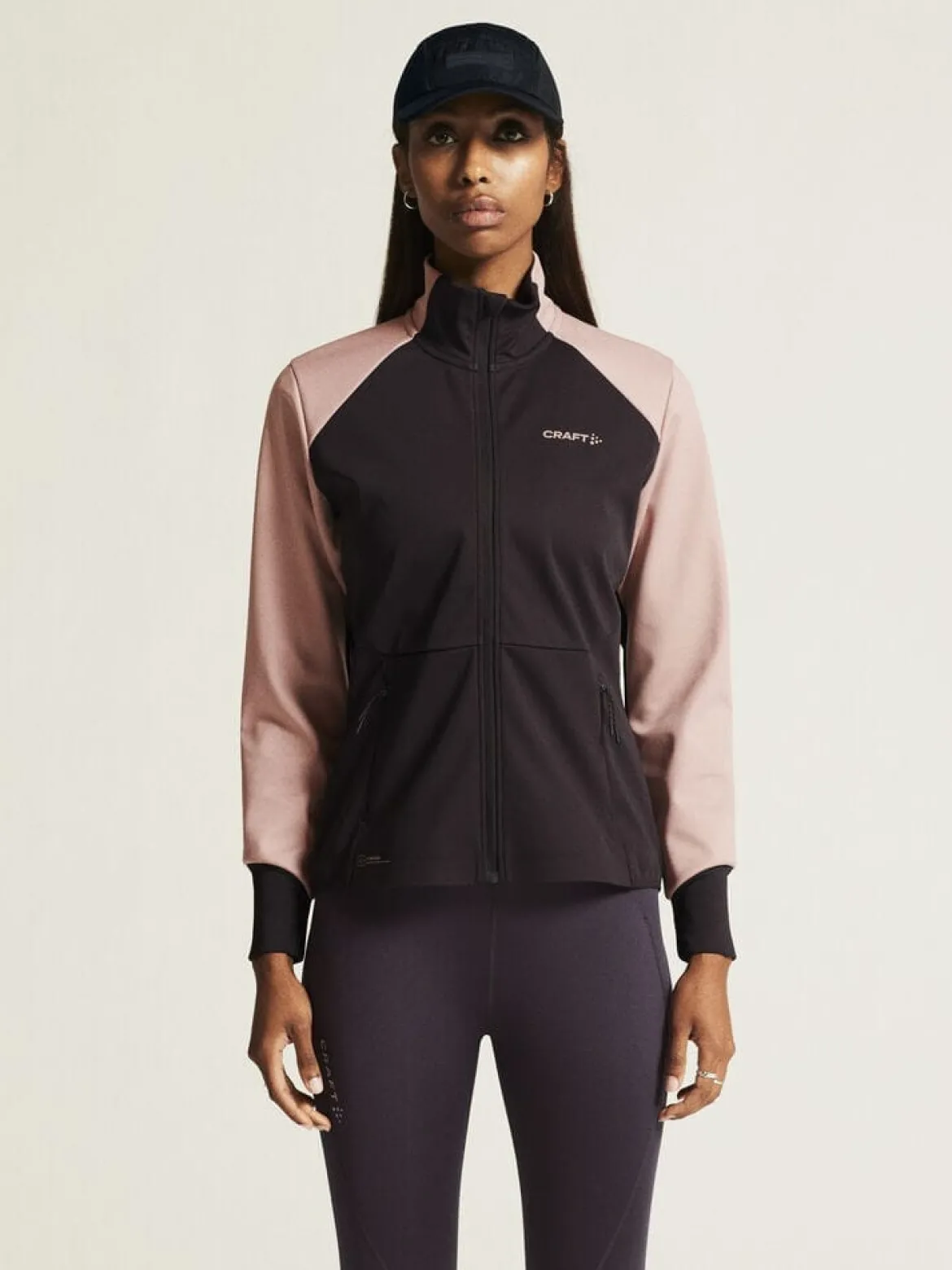 Women's Core XC Training Jacket - DK Plum/Charm