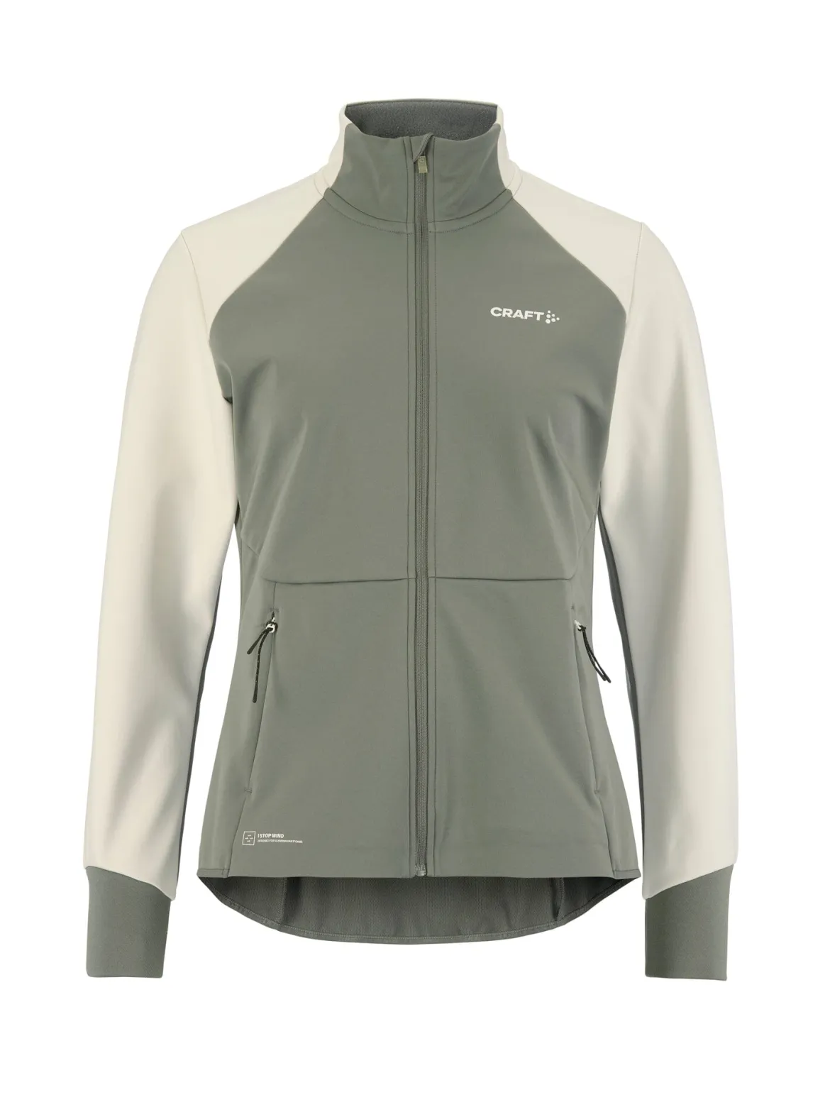 Women's Core XC Training Jacket - Leaf/Tofu