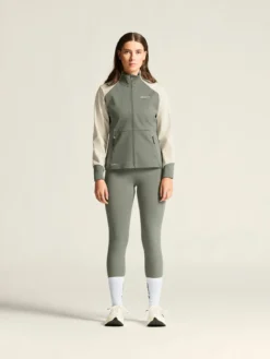 Women's Core XC Training Jacket - Leaf/Tofu