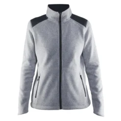 Women's Craft Noble Zip Fleece Jacket - GREY