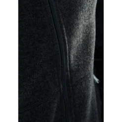 Women's Craft Noble Zip Fleece Jacket - BLACK/PLATINUM