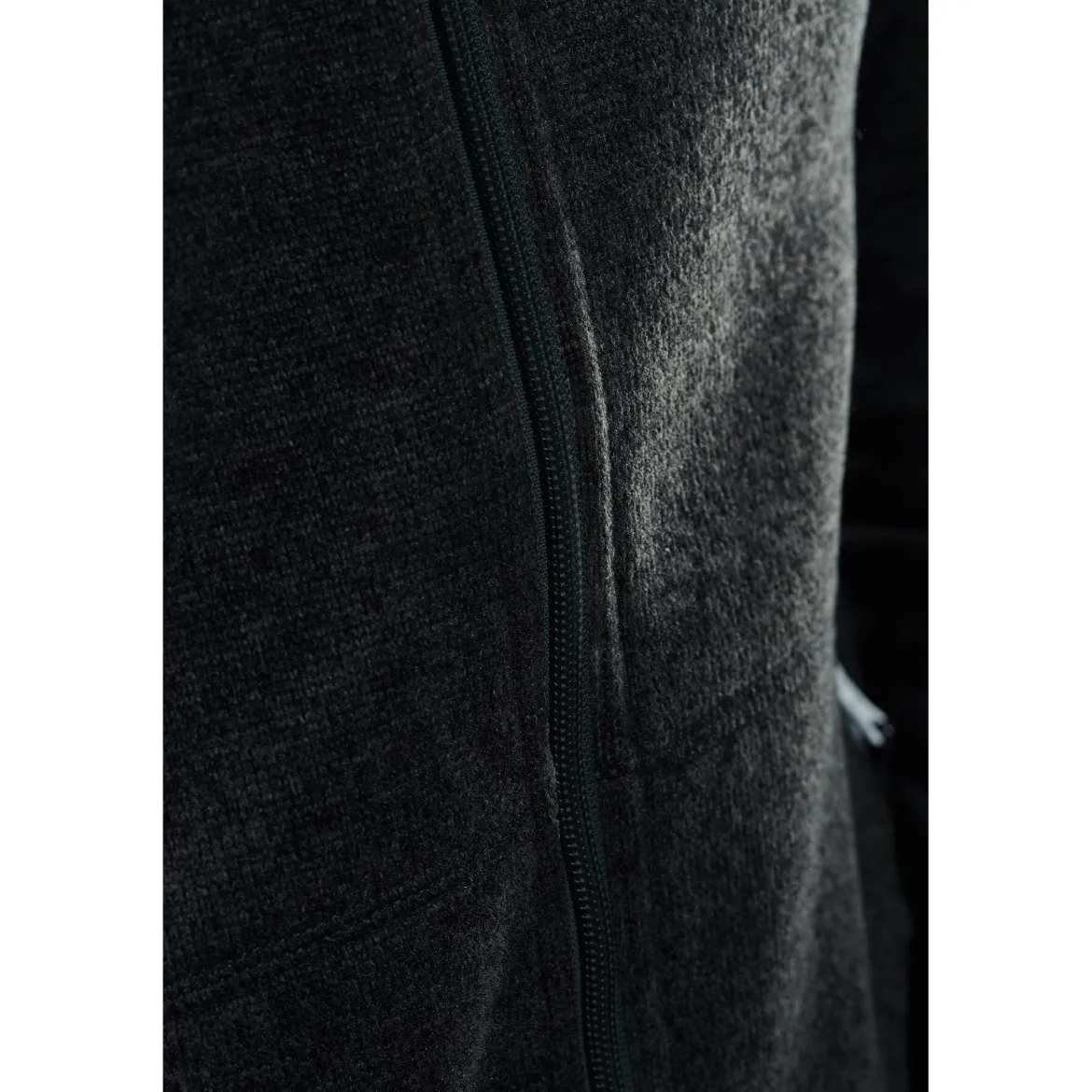 Women's Craft Noble Zip Fleece Jacket - BLACK/PLATINUM