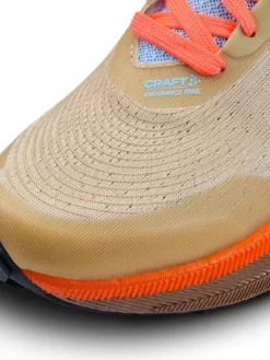Women's Endurance Trail Running Shoe - Ecru/Roots