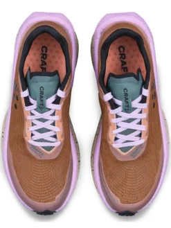 Women's Endurance Trail Running Shoe - Mud/Whiz