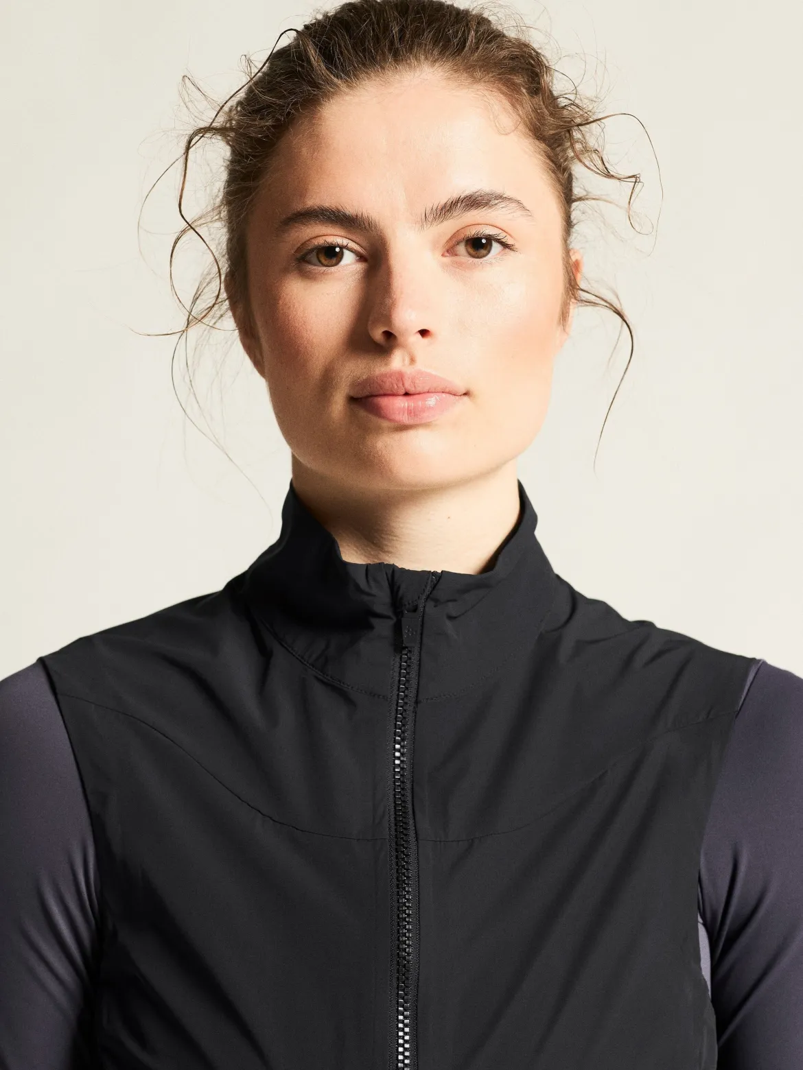 Women's Endur Light Wind Vest - Black