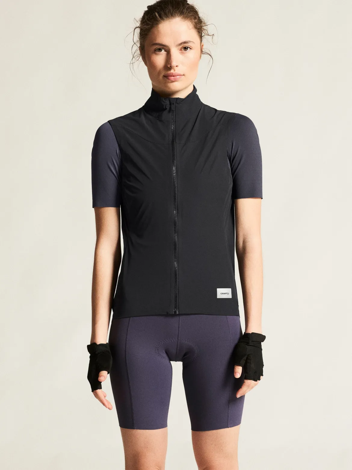 Women's Endur Light Wind Vest - Black