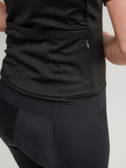 Women's Essence Cycling Jersey - Black