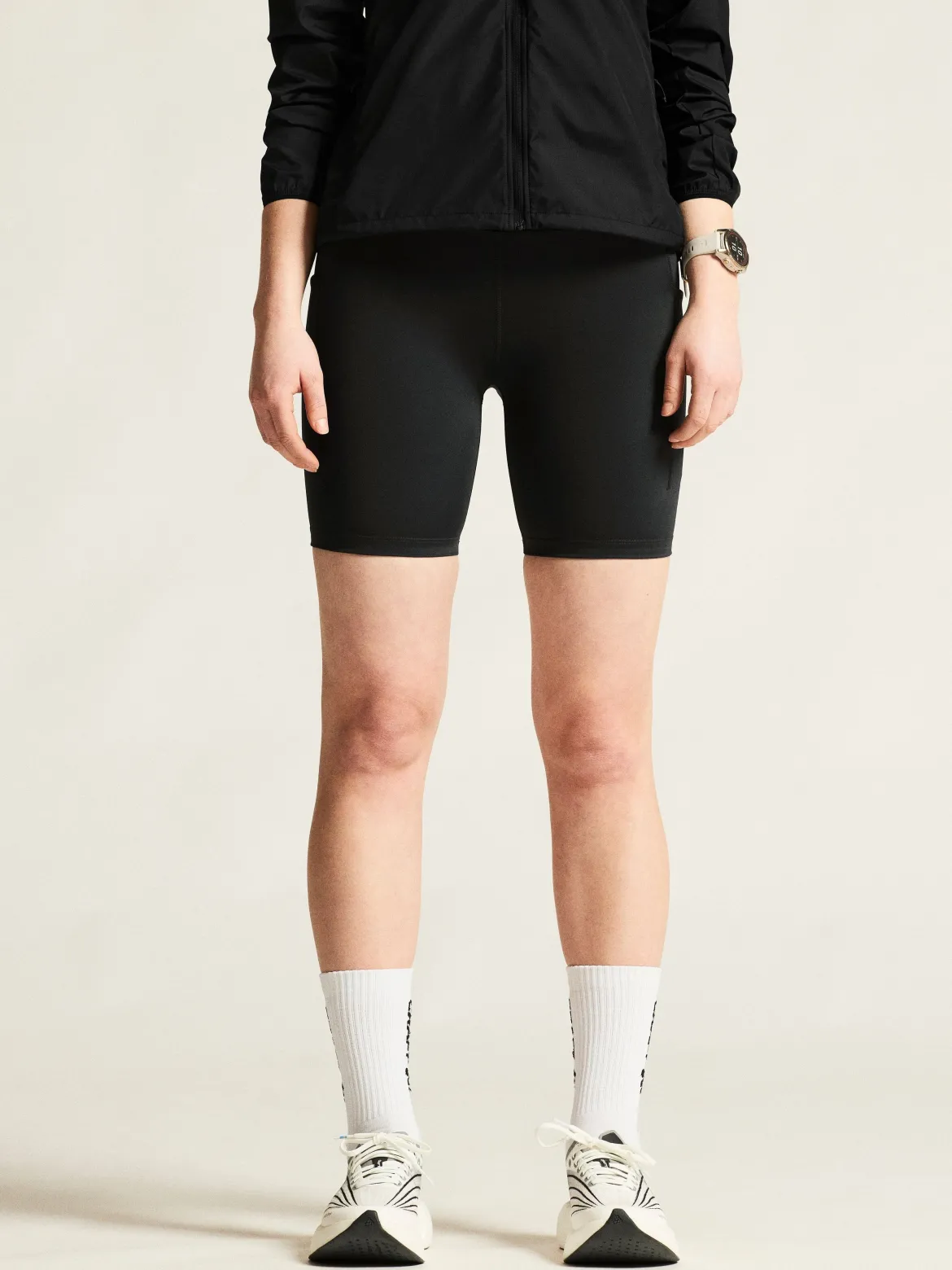 Women's Essence Short Tights 3 - Black