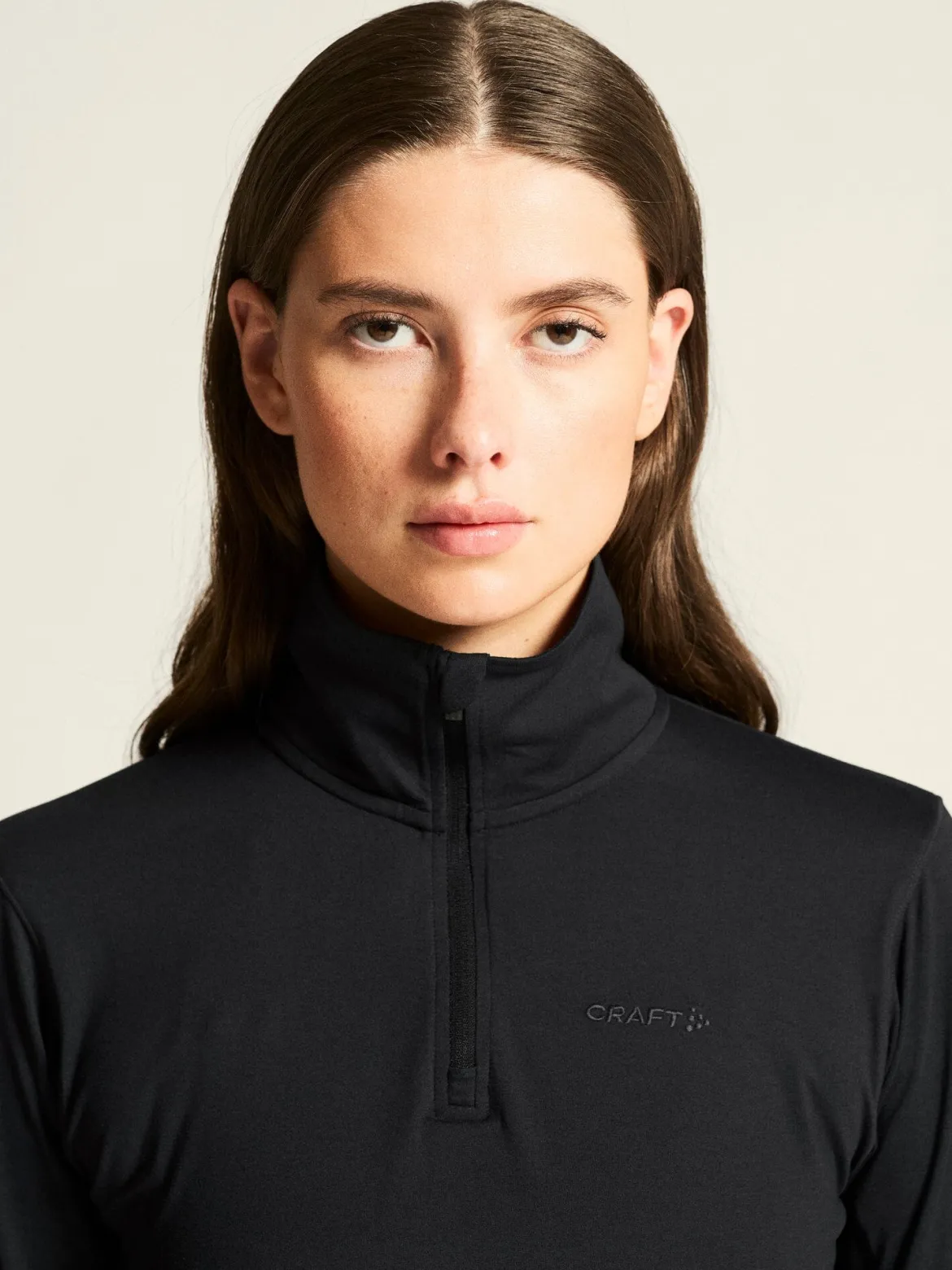Women's Flow HZ LS - Black Melange