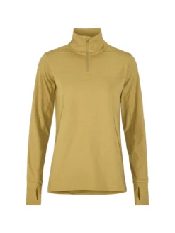Women's Flow HZ LS - KHAKI MELANGE