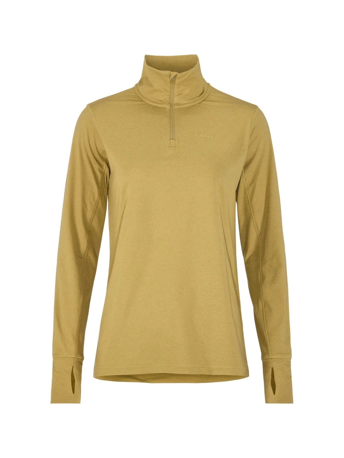 Women's Flow HZ LS - KHAKI MELANGE