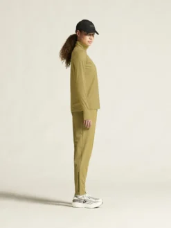 Women's Flow HZ LS - KHAKI MELANGE