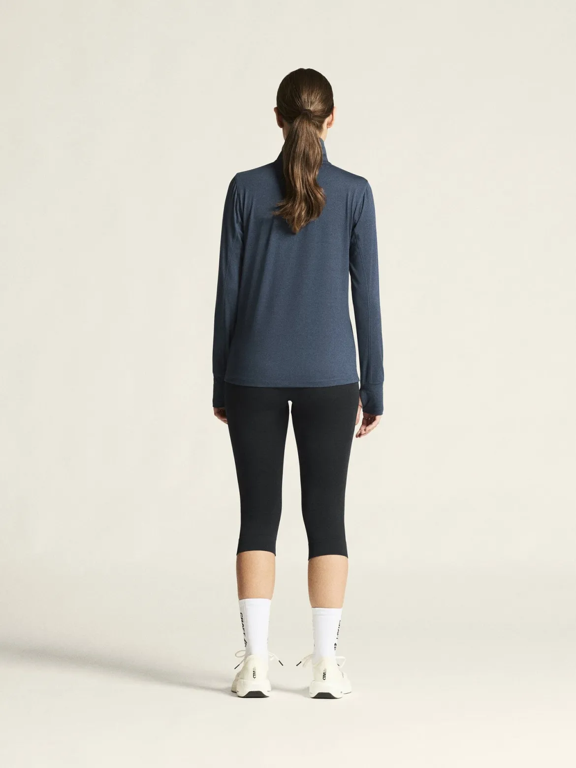Women's Flow HZ LS - NORTH/MELANGE