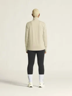 Women's Flow HZ LS - PLASTER-MELANGE