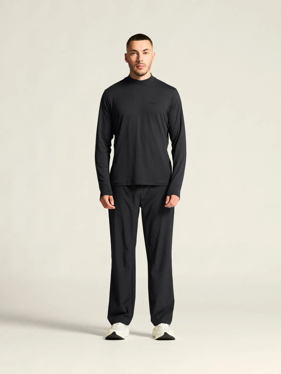 Women's Flow Mn Longsleeve - Black Melange