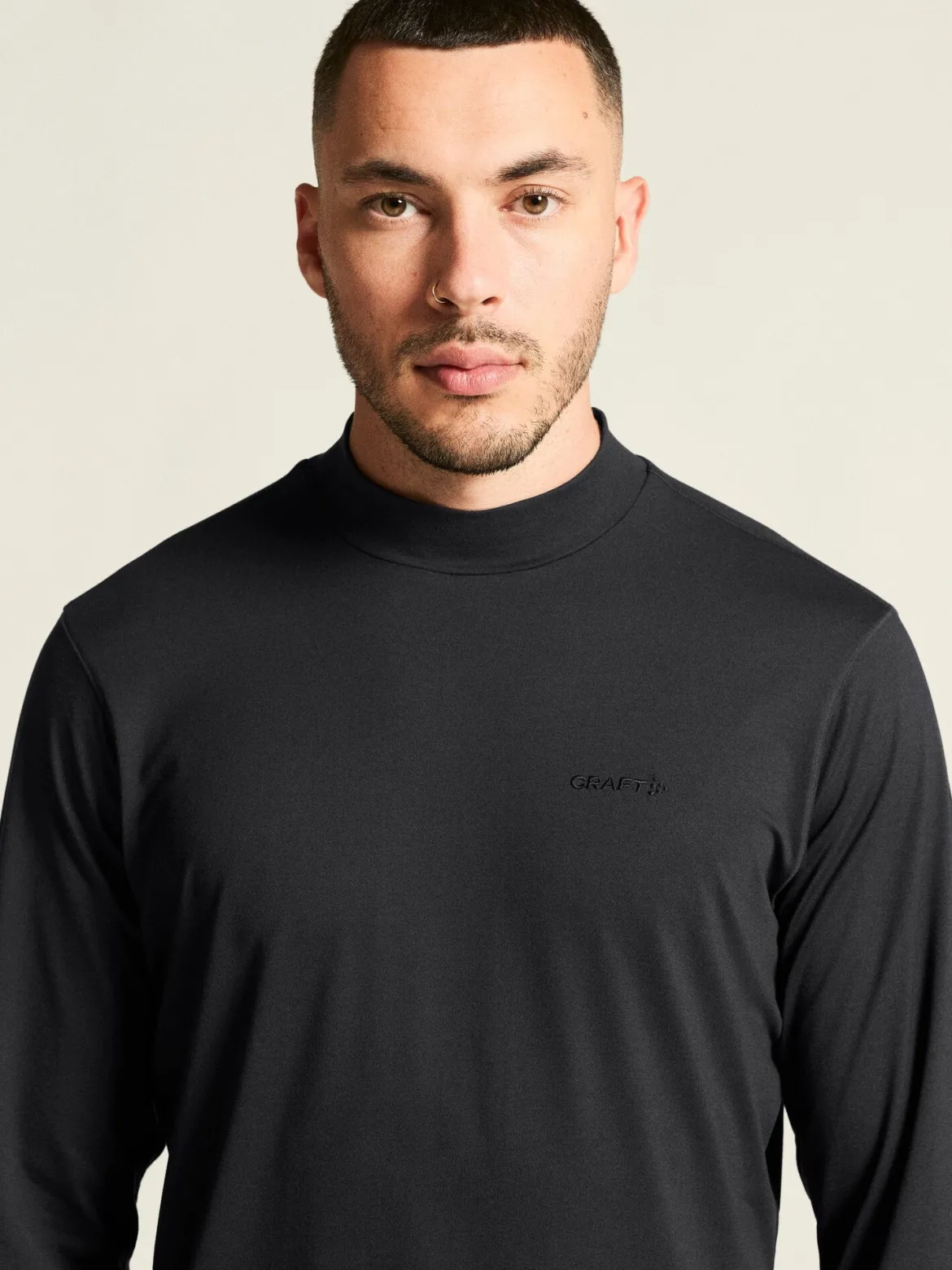 Women's Flow Mn Longsleeve - Black Melange