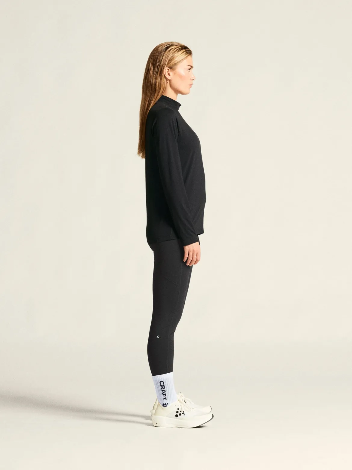 Women's Flow Ms Longsleeve - Black Melange
