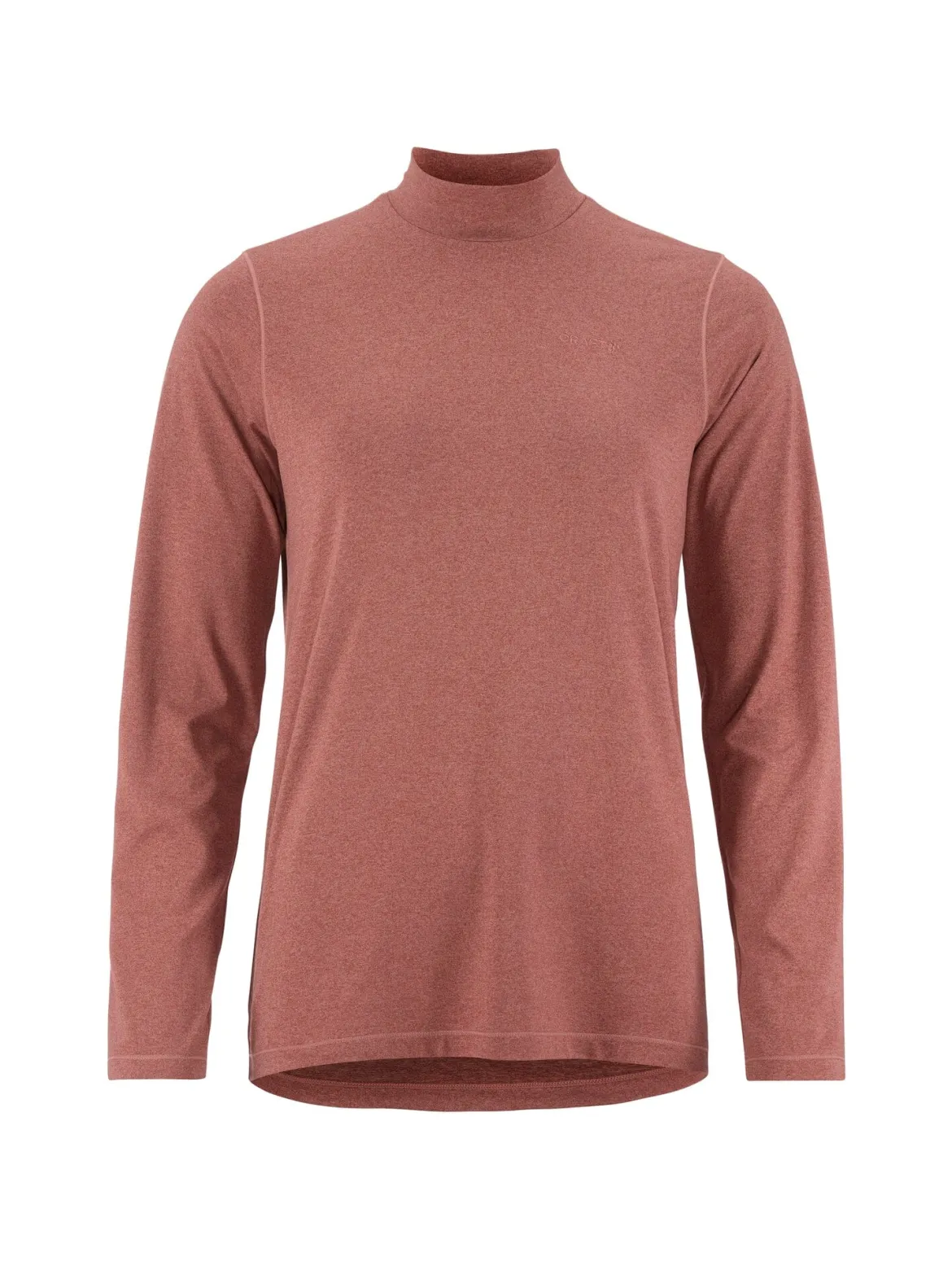 Women's Flow Ms Longsleeve - ROSE BROWN/MELANGE
