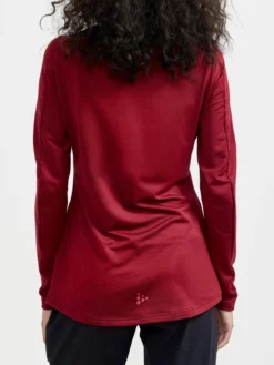 Women's Gain Midlayer - RHUBARB