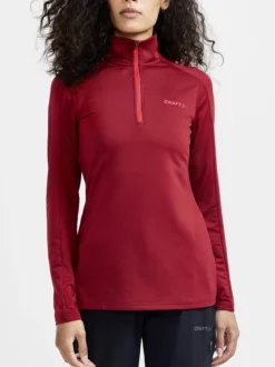 Women's Gain Midlayer - RHUBARB