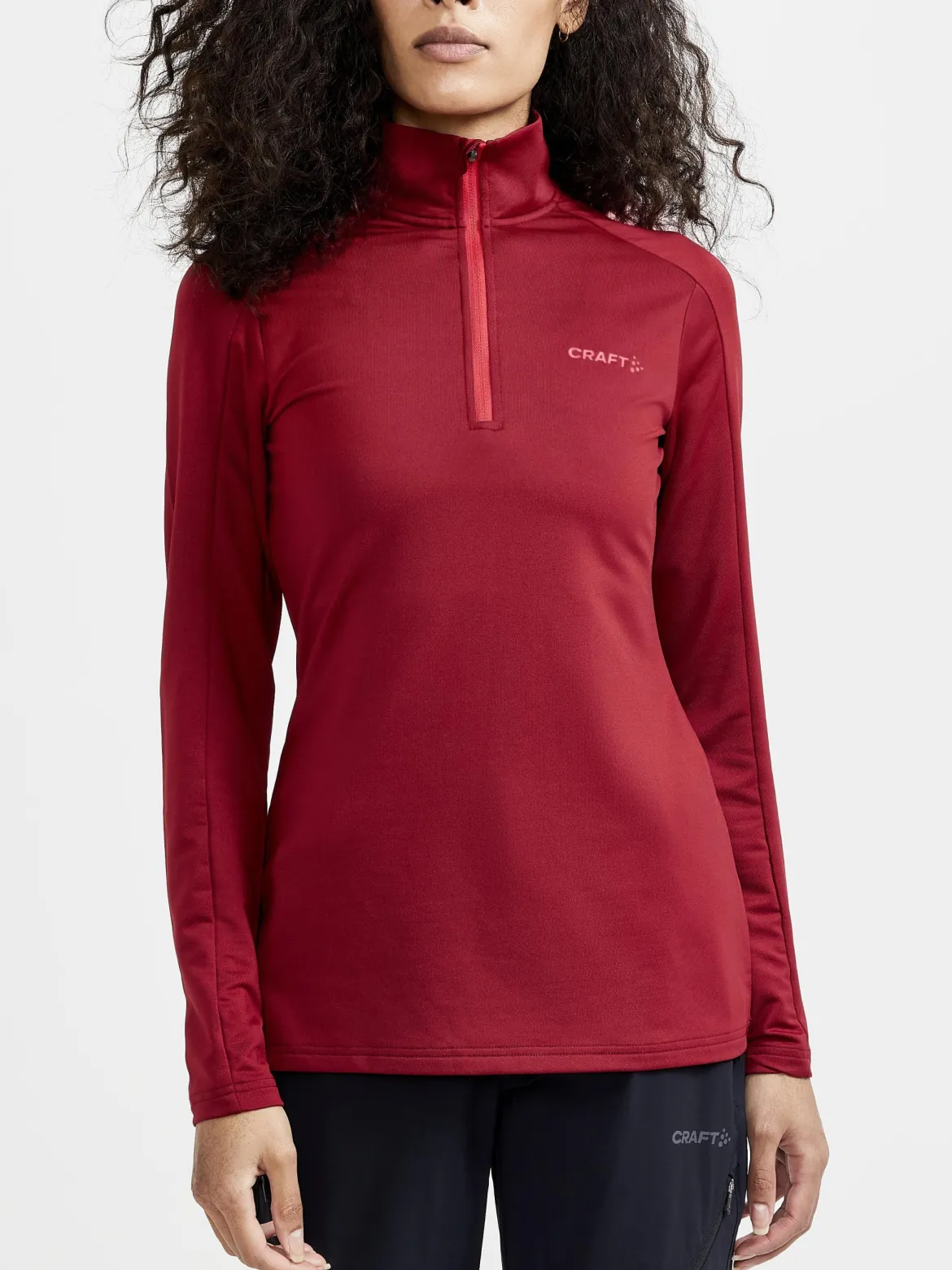 Women's Gain Midlayer - RHUBARB