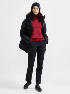 Women's Gain Midlayer - RHUBARB