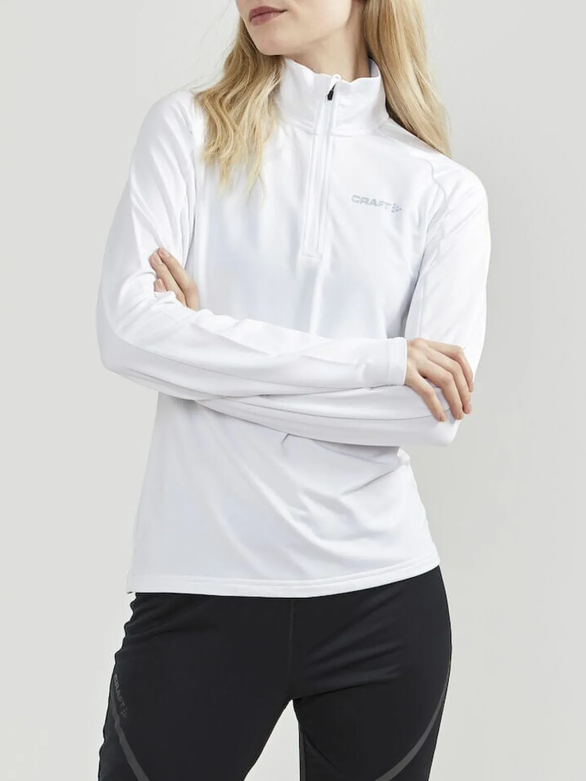 Women's Gain Midlayer - White
