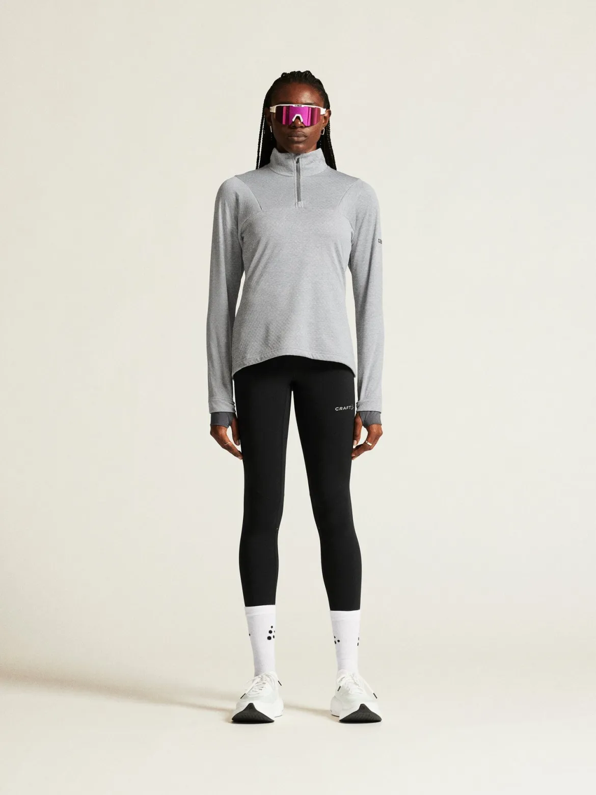 Women's Gain Thermal Midlayer - Grey Melange