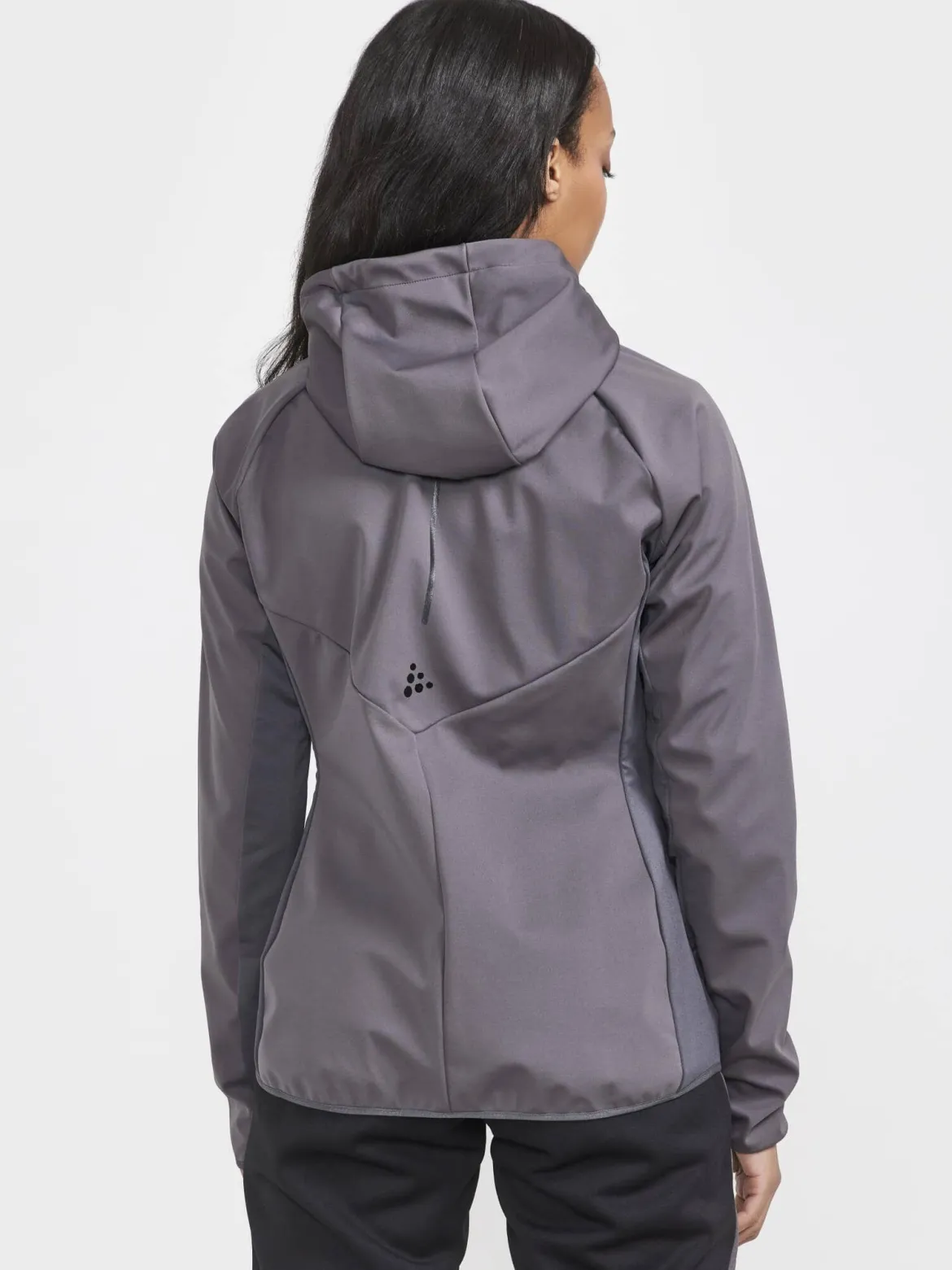 Women's Glide Hood Jacket - GRANITE/ASH
