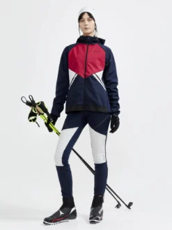 Women's Glide Wind XC Tights - BLAZE-ASH