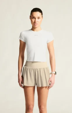 Women's Hypervent Cropped Tee - White
