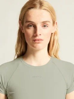 Women's Hypervent Cropped Tee - PIGEON