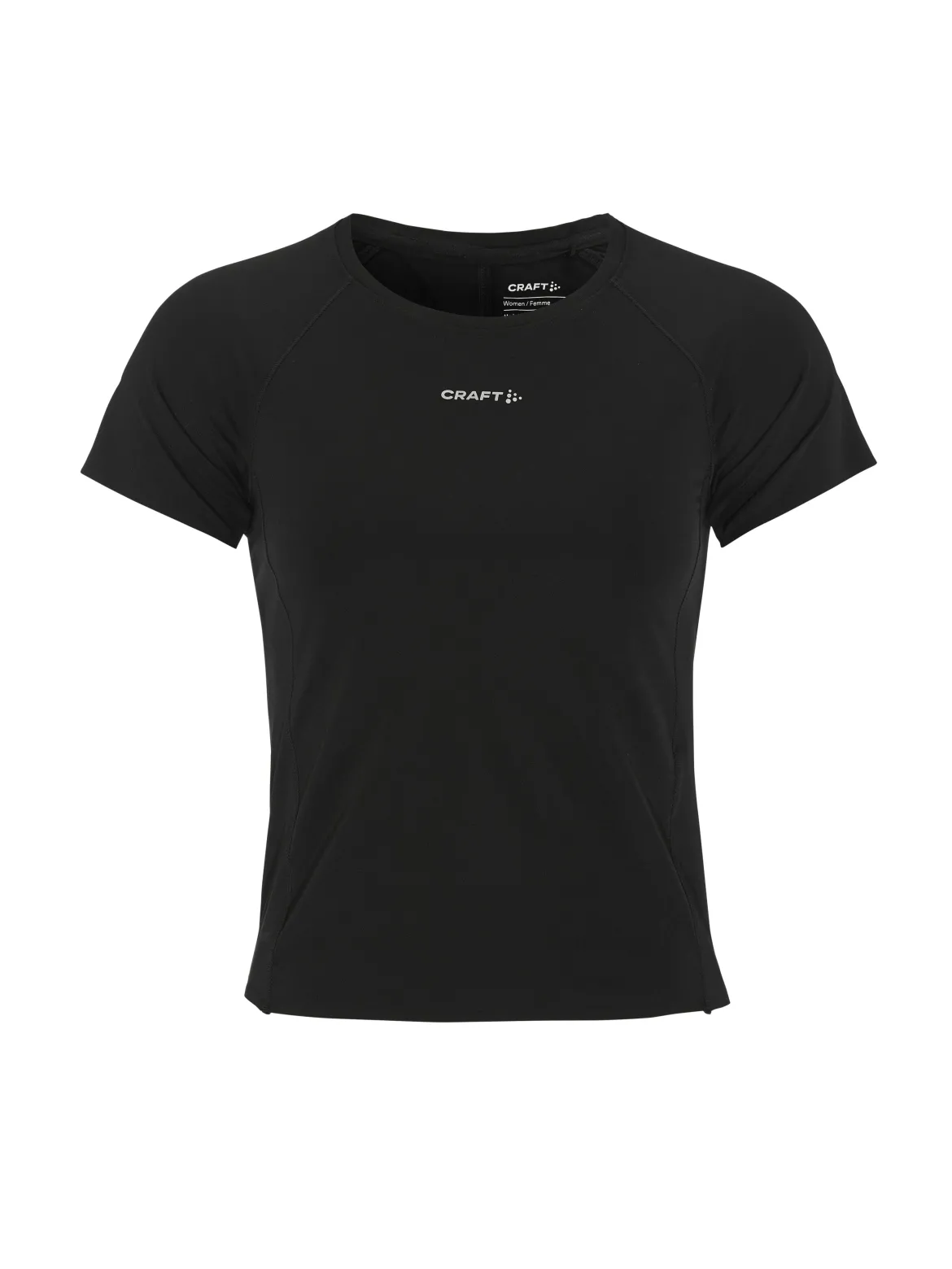 Women's Hypervent Cropped Tee - Black