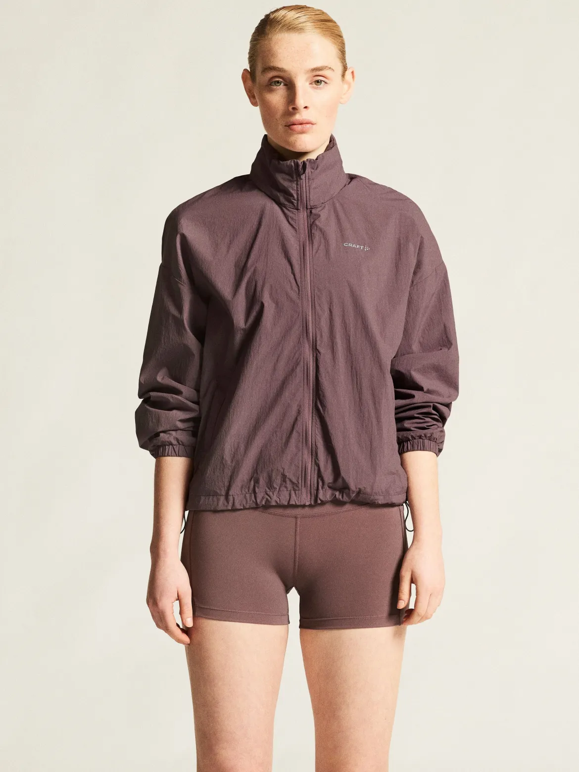 Women's Hypervent Oversized Wind Jacket - FLINT