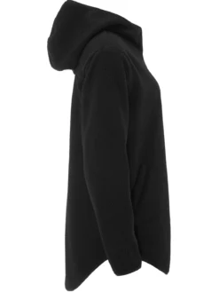 Women's Join Pile Fleece Full-Zip Hood - Black