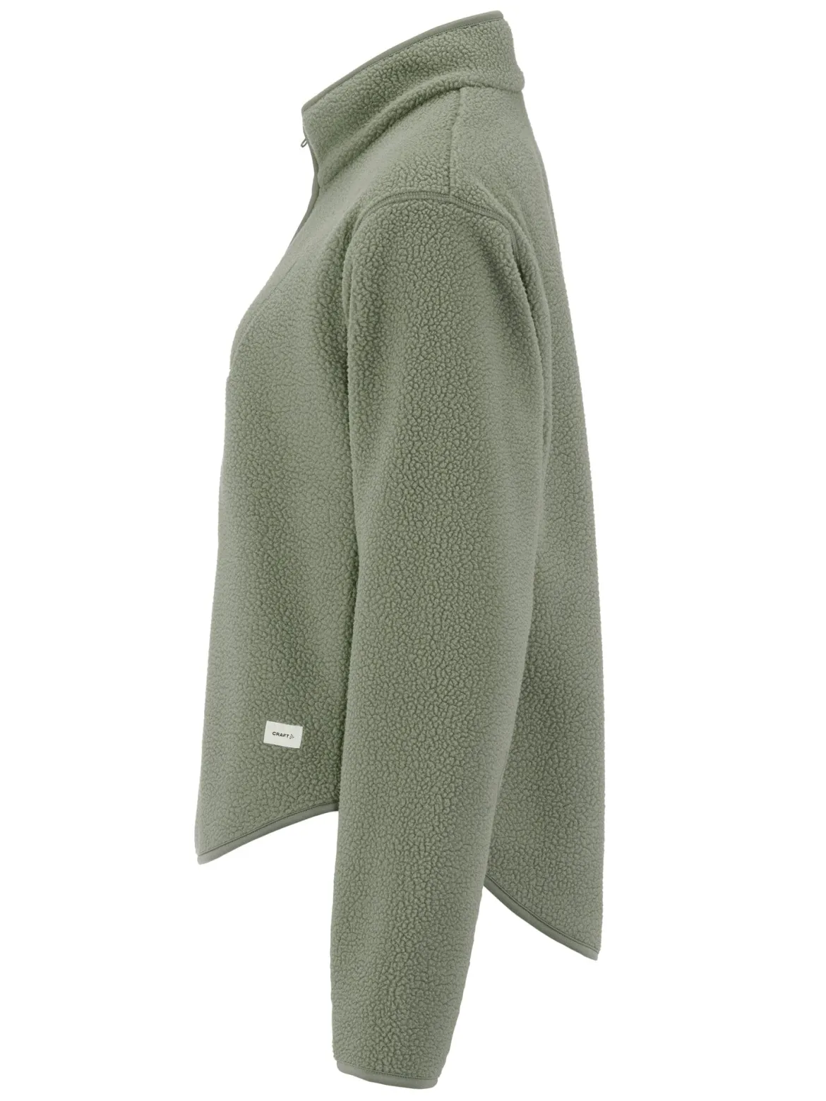 Women's Join Pile Fleece Half-Zip - Leaf