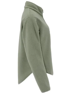 Women's Join Pile Fleece Half-Zip - Leaf