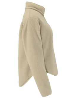 Women's Join Pile Fleece Half-Zip - Hay