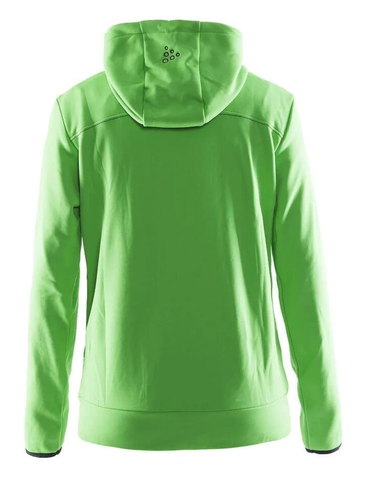 Women's Leisure Full Zip Hood - CRAFT GREEN