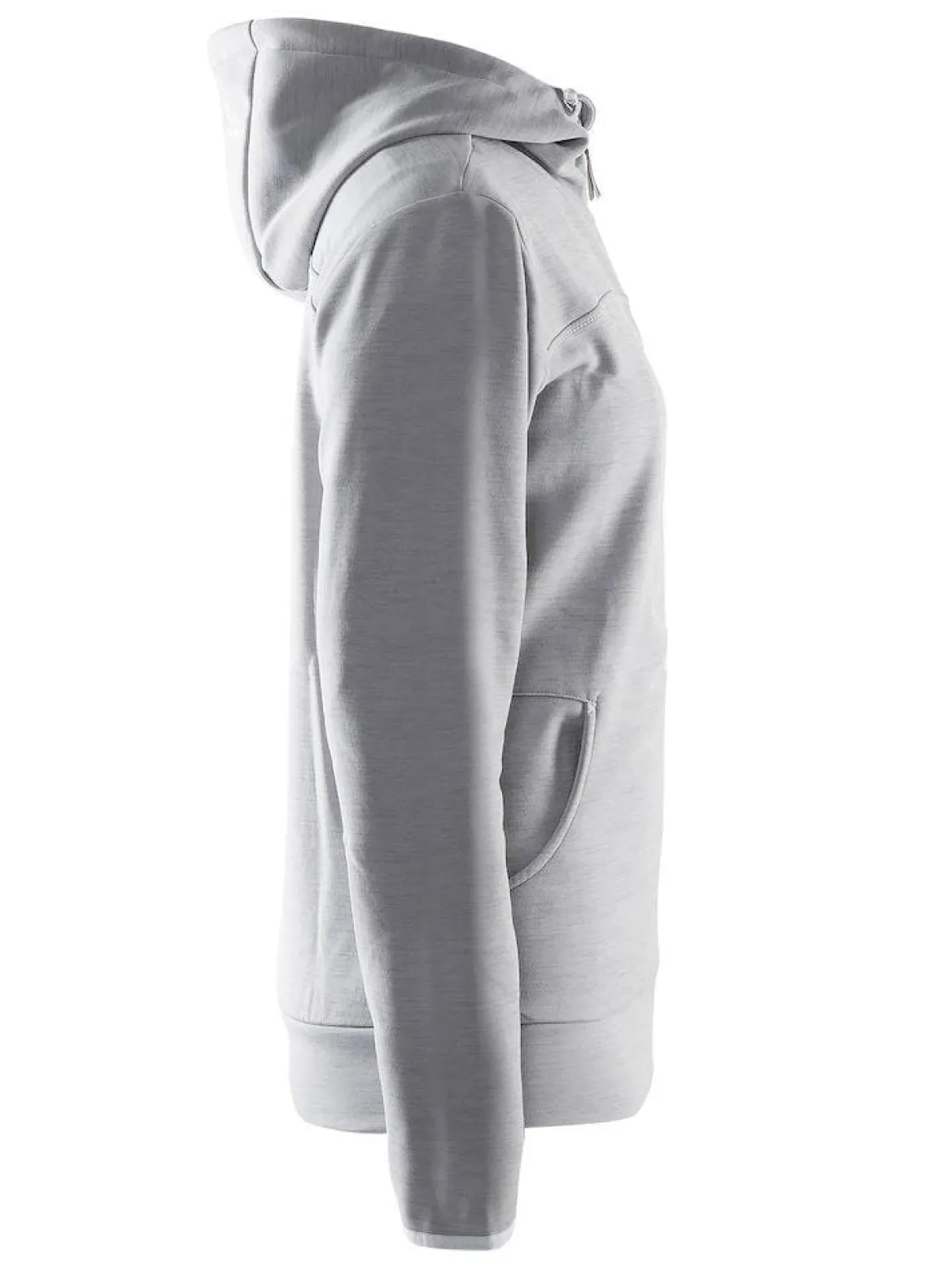 Women's Leisure Full Zip Hood - GREY